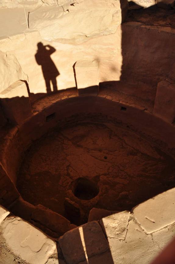 Ruínas pueblas no Mesa Verde National Park, no Colorado, nos Estados Unidos